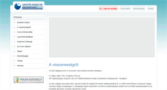Desktop Screenshot of master-angio.hu